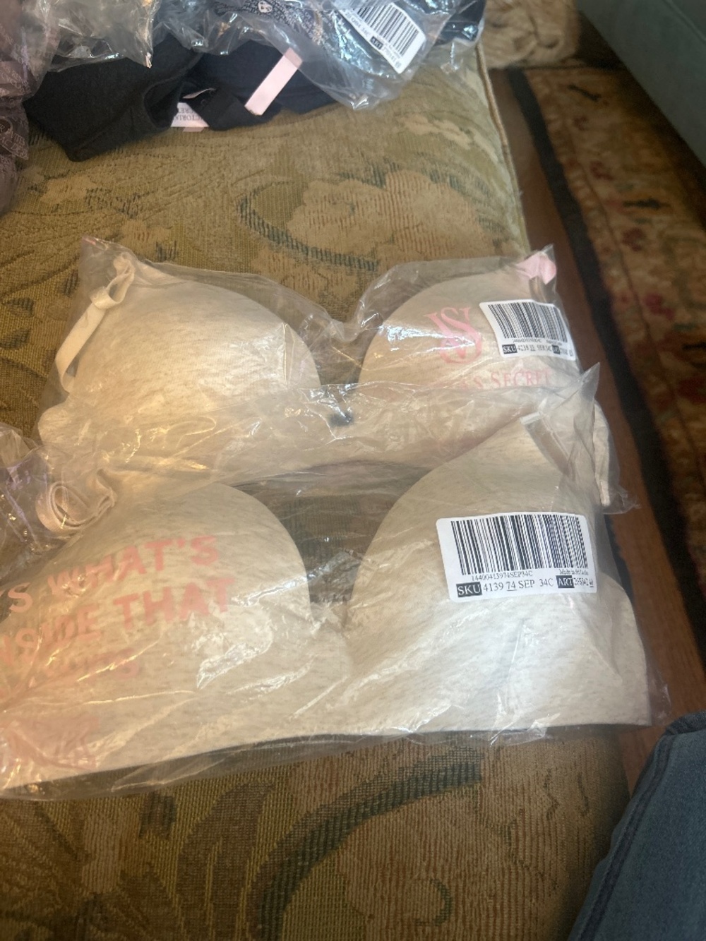Pink wear everywhere lightly lined wireless bra from Victoria’s Secret